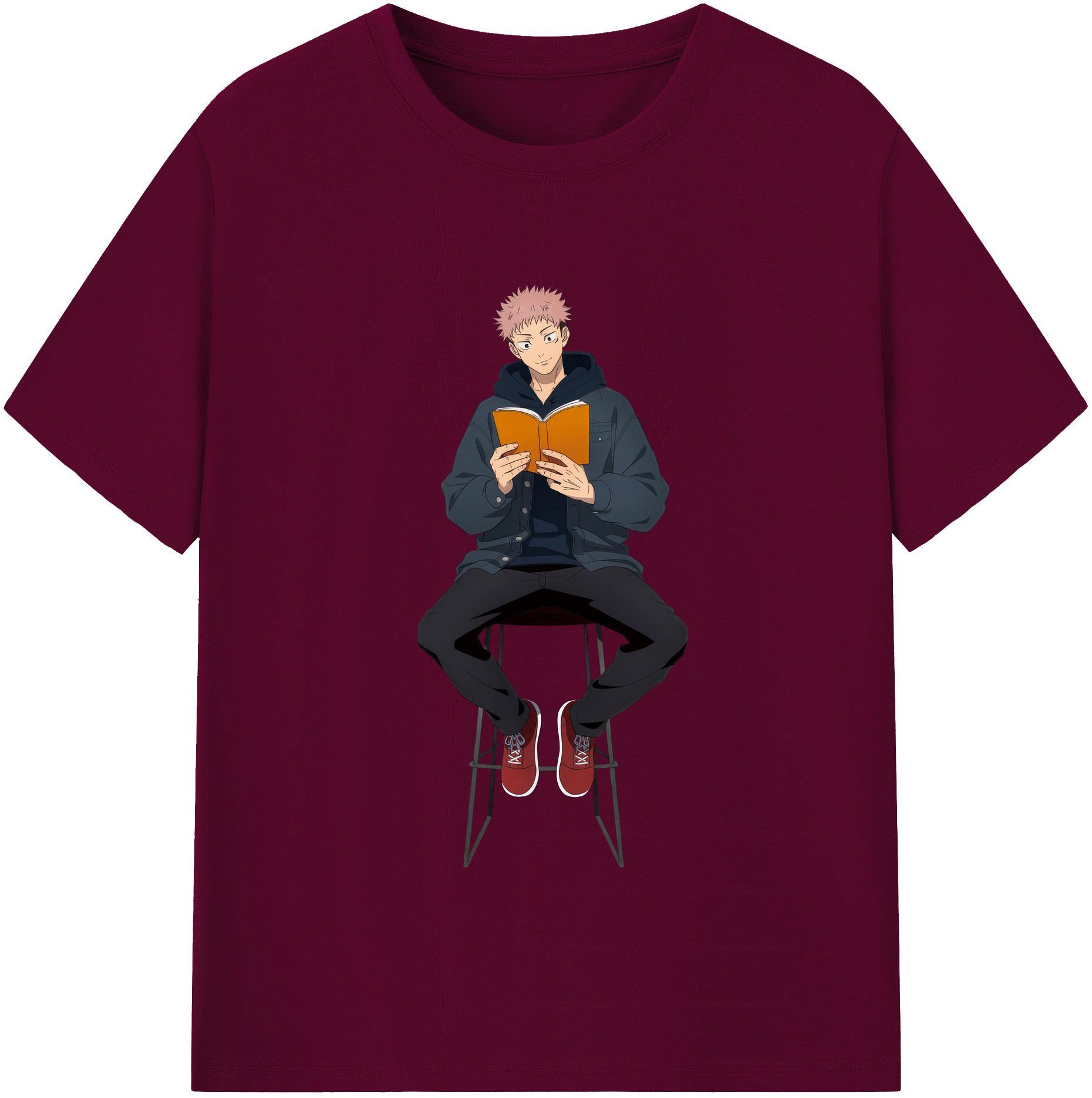 （画像用） 呪術廻戦 Jujutsu Kaisen レディースカジュアルプリントTシャツ（綿100％）
